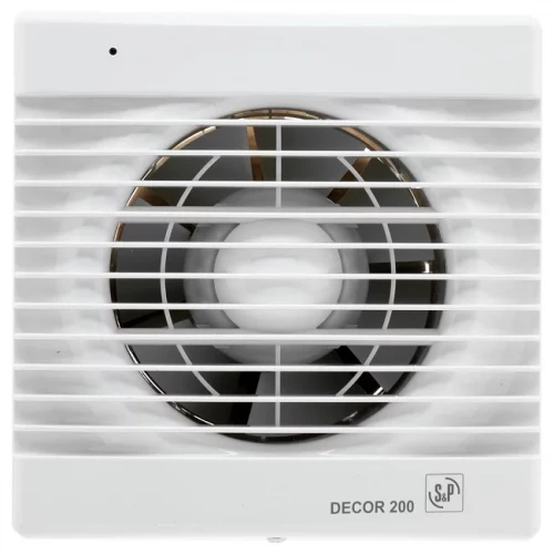 Накладной вентилятор DECOR-200C Soler Palau