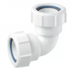 Отвод 90° Ø40 ц/ц McAlpine 40A-WH