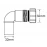 Отвод 90° Ø32 McAlpine 32C-WH