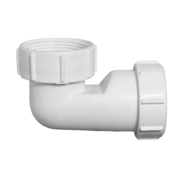 Отвод укороченный 90° Ø40х11/2" накидная гайка McAlpine 40FSD