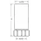 Муфта переходная Ø40хØ50 McAlpine 5040J-WH