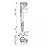 Клапан заливной нижний 3/8" (пласт. резьба) Alcaplast A17