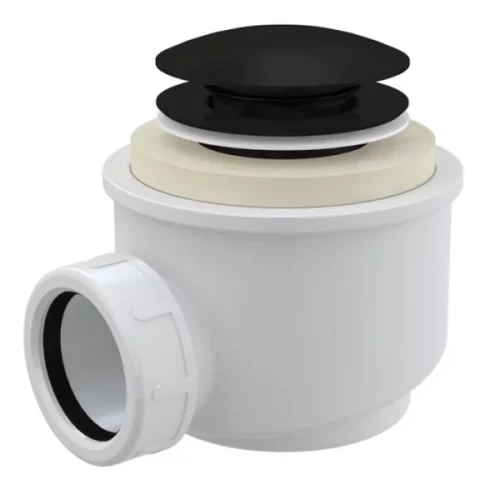 Сифон для душевого поддона Alcaplast A465 BLACK