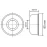 Отражатель декоративный Ø32 McAlpine F32