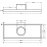 Душевой лоток 300мм JC300Q5-B (хром матовый) MAGdrain