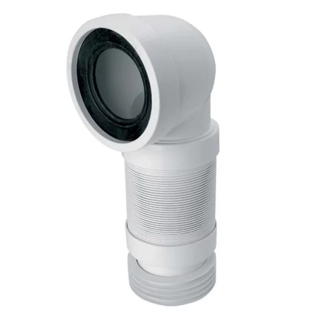 Гофра для унитаза угловая McAlpine (260-540мм) WC-F11R