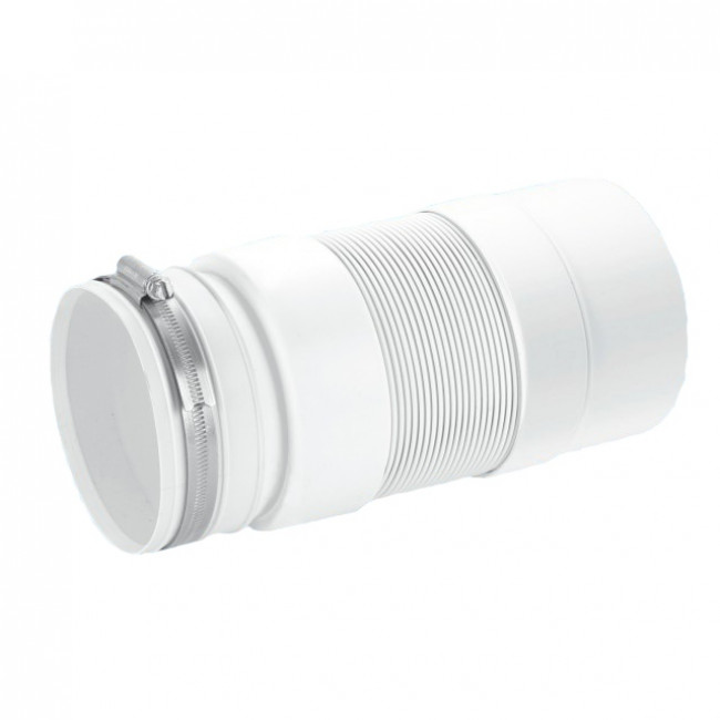 Гофра для унитаза с хомутом McAlpine (230-330мм) WC-F23PJ