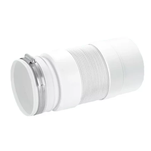 Гофра для унитаза с хомутом McAlpine (230-330мм) WC-F23PJ
