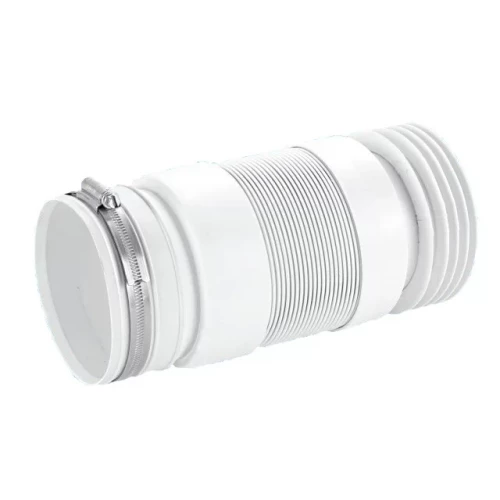 Гофра для унитаза с хомутом McAlpine (230-330мм) WC-F23RJ