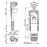 Арматура для бачка нижняя 3/8" Alcaplast SA2000SK