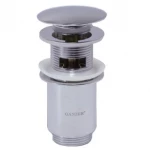 Донный клапан для раковины универсальный F02 Ganzer