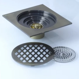 Трап с обратным клапаном (бронза) 15х15 Ganzer T003-D