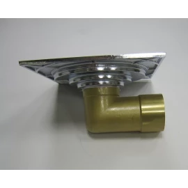 Трап с обратным клапаном горизонтальный 15х15 Ganzer T004