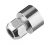 Муфта с внутренней резьбой Ø10х1/2" (хром) Remer