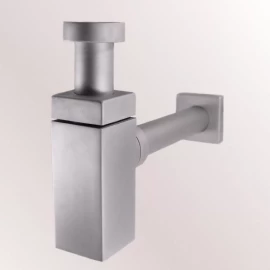 Сифон бутылочный для раковины CA32SQEU-SC (сатин) McAlpine
