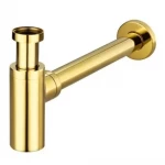 Сифон бутылочный для раковины A2E (золото) Ganzer
