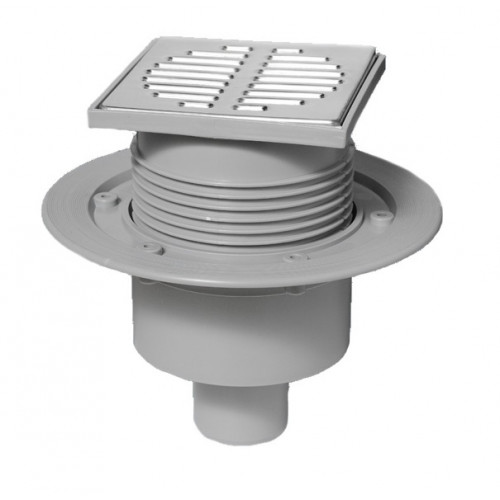 Трап с сухим гидрозатвором Ø50 McAlpine MRFG3V-50