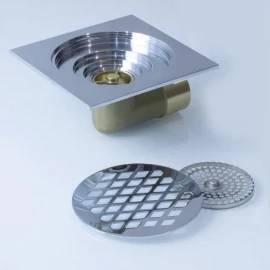 Трап с обратным клапаном горизонтальный 15х15 Ganzer T004