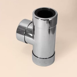 Хромированный тройник Ø40 McAlpine 40E-CB