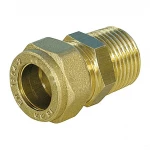Муфта с наружной резьбой Ø6х1/4" обжимная Comisa 
