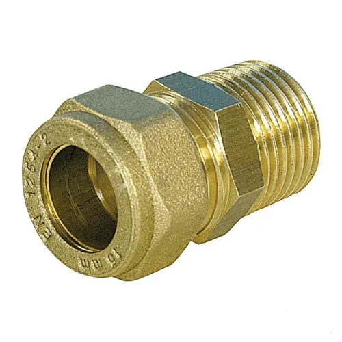 Муфта с наружной резьбой Ø22х3/4" обжимная Comisa 