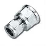Муфта обжимная с внутренней резьбой Ø15х1/2" хром Tiemme