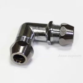 Угол обжимной Ø10 хром General Fittings