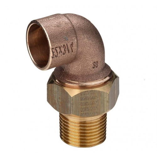 Американка угловая (конус) наружная резьба Ø18х3/4" Viega