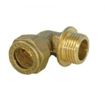 Угол обжимной с наружной резьбой Ø10х1/2" Comisa