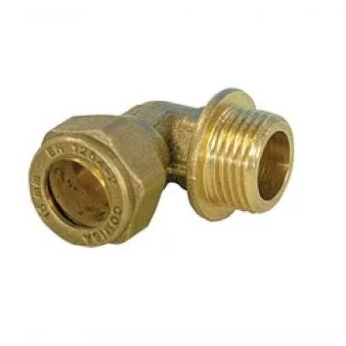 Угол обжимной с наружной резьбой Ø10х1/2" Comisa