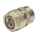 Муфта м/пластиковая с наружной резьбой Ø20х1/2" Comisa