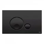 Кнопка смыва (черный Soft-Touch) OLI 152952