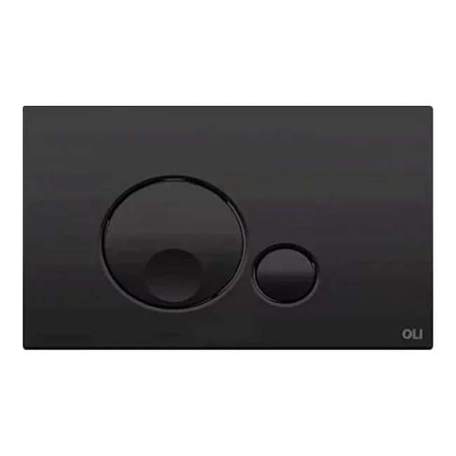 Кнопка смыва (черный Soft-Touch) OLI 152952