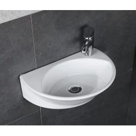 Раковина подвесная/накладная 415х285 мм CeramaLux 7717Х