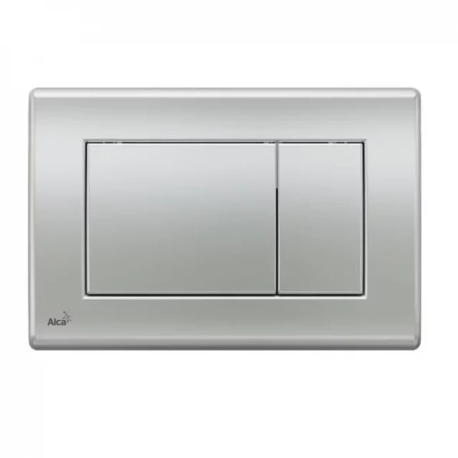 Кнопка смыва (хром матовый) Alcaplast M272