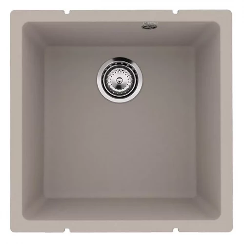 Мойка подстольная (лен) 400х400 мм Ulgran Quartz 400-02