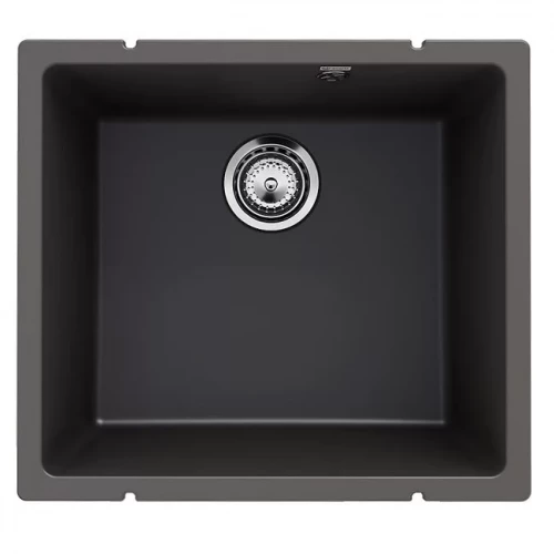 Мойка подстольная (асфальт) 450х400 мм Ulgran Quartz 450-09