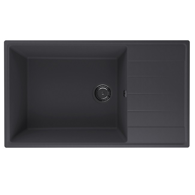 Мойка кварцевая (космос) 860х500 мм Ulgran Quartz Prima 860-08