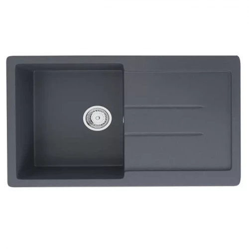 Мойка из искусственного камня (антрацит) 770х495 Ulgran 507-343