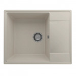 Мойка кварцевая (лен) 605х485 мм Ulgran Quartz Prima 605-02