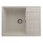 Мойка кварцевая (лен) 650х500 мм Ulgran Quartz Prima 650-02