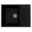 Мойка кварцевая (уголь) 650х500 мм Ulgran Quartz Prima 650-07