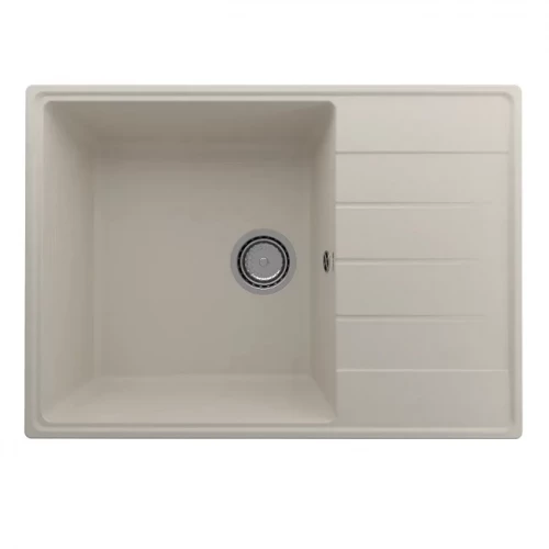 Мойка кварцевая (лен) 700х500 мм Ulgran Quartz Prima 700-02