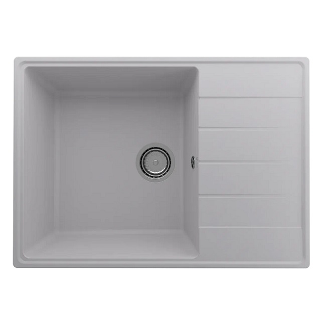Мойка кварцевая (платина) 700х500 мм Ulgran Quartz Prima 700-04