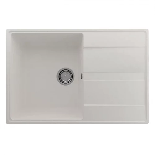 Мойка кварцевая (жасмин) 750х500 мм Ulgran Quartz Prima 750-01