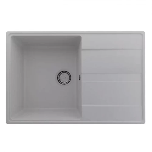 Мойка кварцевая (платина) 750х500 мм Ulgran Quartz Prima 750-04