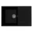 Мойка кварцевая (уголь) 750х500 мм Ulgran Quartz Prima 750-07
