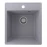 Мойка кварцевая (бетон) 425х485 мм Ulgran Quartz Forte 425-05