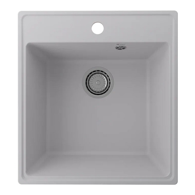 Мойка кварцевая (платина) 460х500 мм Ulgran Quartz Forte 460-04
