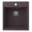 Мойка кварцевая (трюфель) 460х500 мм Ulgran Quartz Forte 460-06
